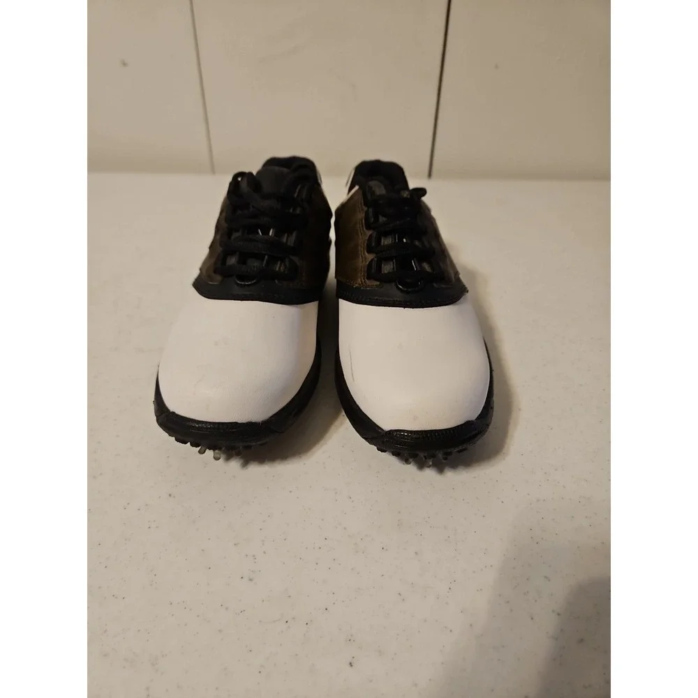 FootJoy Joy Soft Spike Golf Shoes Youth Size‎ 4 M Style 45020 Excellent (S122)